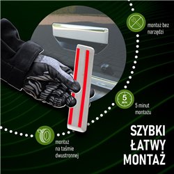 Tailgate handle cover for Opel Meriva A (X01) 2003-2010 | Chrome steel