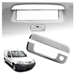 Tailgate handle cover for Peugeot Partner I (M59) FL 2002-2008 | steel