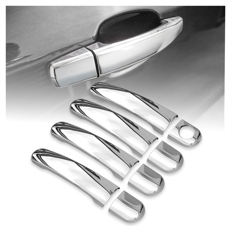 Nakładki na klamki do Audi TT Coupe (8N) 1998-2006 | Chrom stal