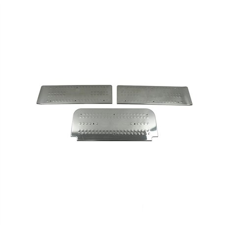 Covers for interior steps Nissan NV300 I (J4) 2016-2021 | Chrome steel