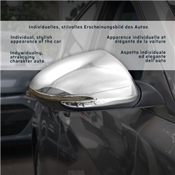Mirror housing for Hyundai i30 Fastback Liftback III 2017-2024 | steel