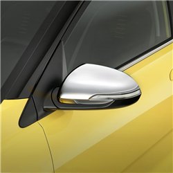 Mirror housing for KIA Stonic I (YB) 2017- | Chrome steel Polished
