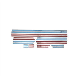 Side door trims for Volkswagen VW Crafter I MEDIUM 2006-2016 steel