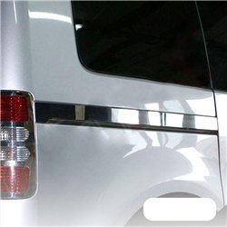 Sliding door trims for Volkswagen VW Caddy III (2K) 2003-2015 | steel