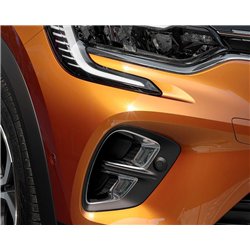 Fog light frames for Renault Captur II (RJB | XJB/HJB/HJE) 2020- Chrome ABS