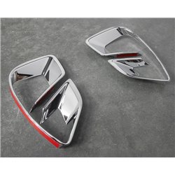 Fog light frames for Renault Captur II (RJB | XJB/HJB/HJE) 2020- Chrome ABS