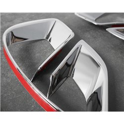 Fog light frames for Renault Captur II (RJB | XJB/HJB/HJE) 2020- Chrome ABS