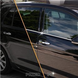 Listwy pod szyby boczne do Ford Grand C-Max II 2010-2019 stal