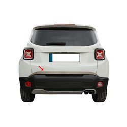 Listwa na krawędź tylnej klapy Jeep Renegade I PRE-FL 2014-2018 | stal