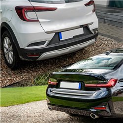 Rear tailgate edge trim for Smart Fortwo Hatchback (W453) 3D 2014- | steel