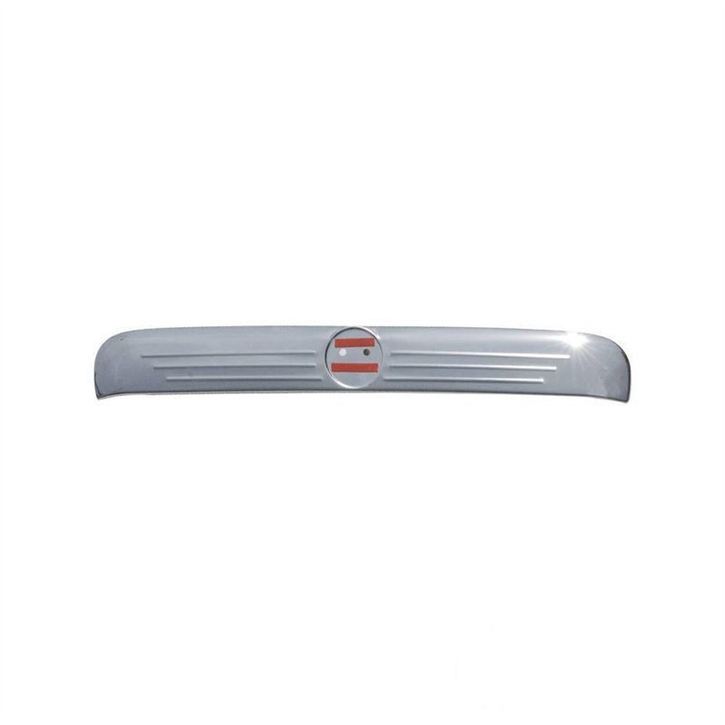 Rear tailgate trim above the license plate Fiat Doblo I FL 2005-2010 steel