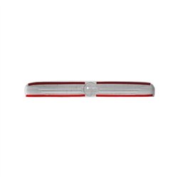 Rear tailgate trim above the license plate Fiat Doblo I FL 2005-2010 steel