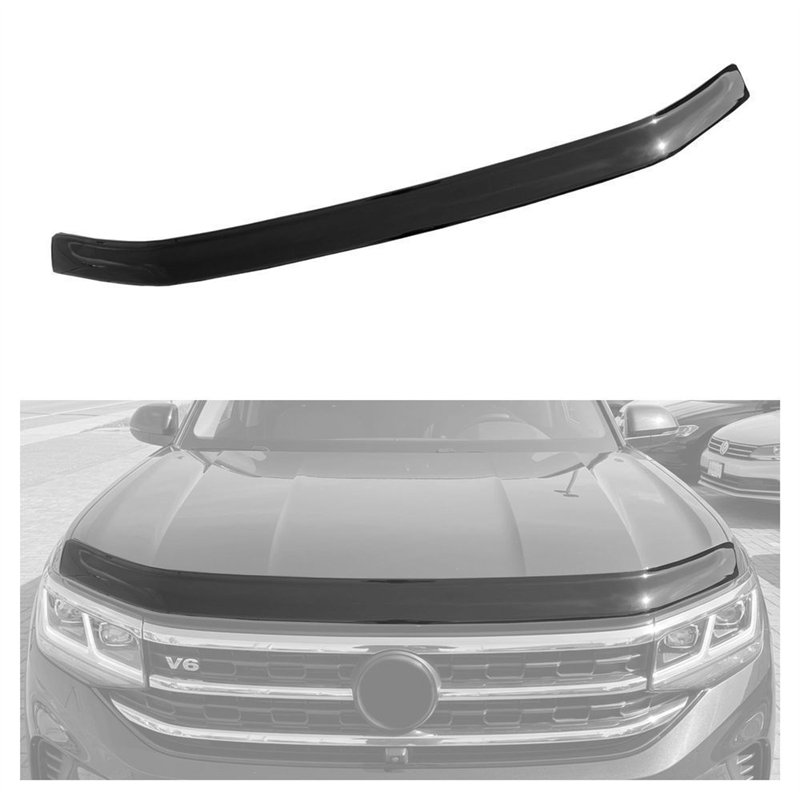 Bonnet guard for Volkswagen VW Amarok I (2H) 2010-2020 | Black ABS Shiny