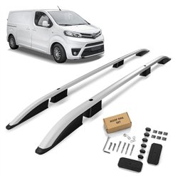 Roof rails for Toyota Proace II SHORT H1 2016- | SKYPORT Aluminum Plastic