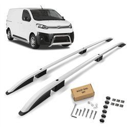 Relingi dachowe Citroen Jumpy III MEDIUM H1 2016- Aluminium plastik