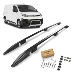 Relingi dachowe Citroen Dispatch III MEDIUM H1 2016- Aluminium plastik