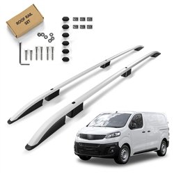 Roof rails for Fiat Scudo III MEDIUM H1 2022- SKYPORT Aluminum Plastic