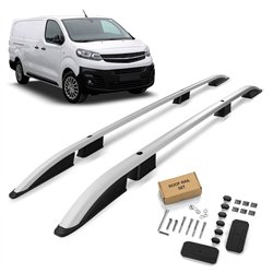 Roof rails for Opel Vivaro C SHORT H1 2019- SKYPORT Aluminum Plastic