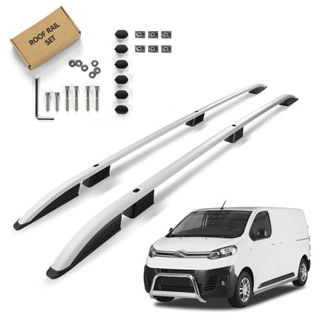 Relingi dachowe Citroen Dispatch III MEDIUM H1 2016- Aluminium plastik
