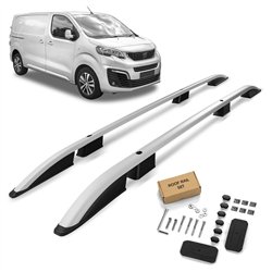 Relingi dachowe Peugeot Expert III SHORT H1 2016- Aluminium plastik