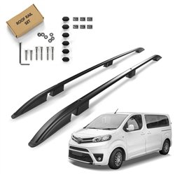 Relingi dachowe Toyota Proace II MEDIUM H1 2016- Aluminium plastik