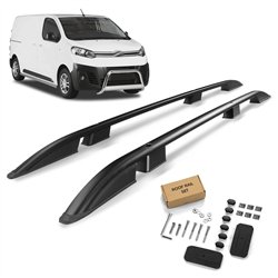 Roof rails for Citroen Dispatch III SHORT H1 2016- SKYPORT Aluminum Plastic