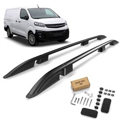 Roof rails for Opel Vivaro C SHORT H1 2019- SKYPORT Aluminum Plastic