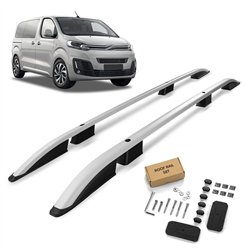 Relingi dachowe Citroen Spacetourer I SHORT H1 2016- Aluminium plastik