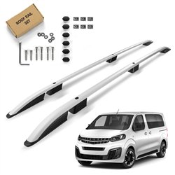 Relingi dachowe Opel Zafira Life I MEDIUM H1 (L2 M) 2019- Aluminium plastik