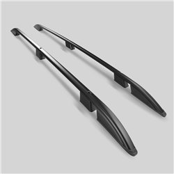 Roof rails for Opel Vivaro C MEDIUM H1 2019- SKYPORT Aluminum Plastic