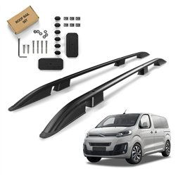Relingi dachowe Citroen Spacetourer I SHORT H1 2016- Aluminium plastik