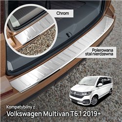 Listwa tylnego zderzaka Volkswagen VW Multivan 2019-2022 | stal