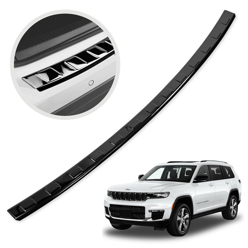 Rear bumper trim for Jeep Grand Cherokee V (WL74) 2022- | steel Piano