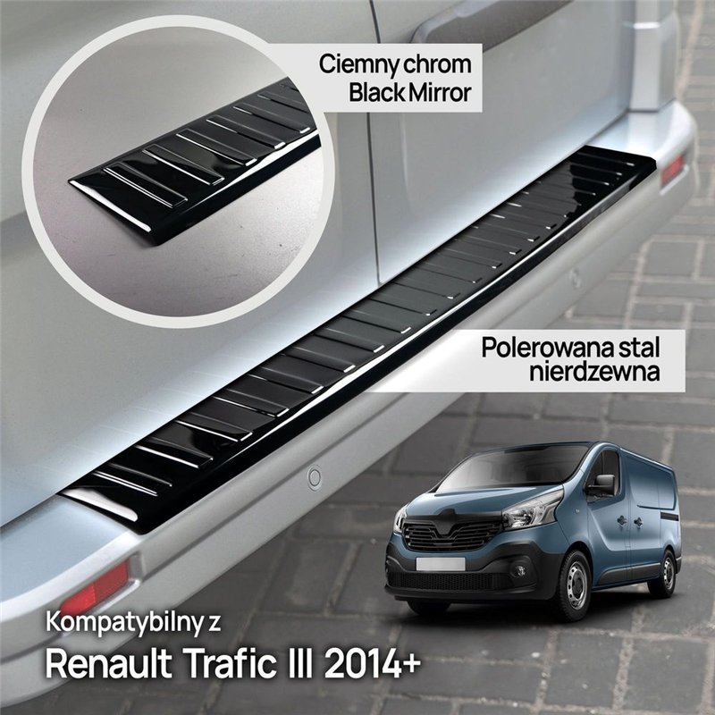 Listwa tylnego zderzaka do Renault Trafic III 2014- | stal