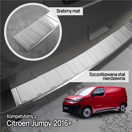 Listwa tylnego zderzaka do Citroen Jumpy III (V) 2016- | stal