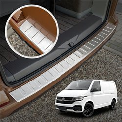 Rear bumper trim for Volkswagen VW Transporter (T6.1) 2019-2023 | steel