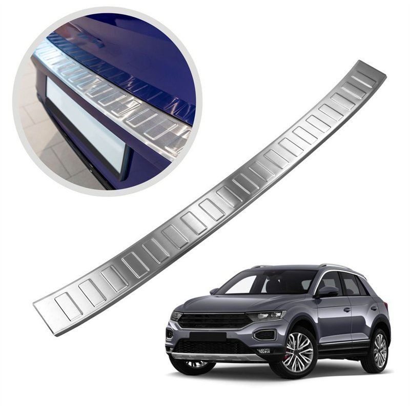 Rear bumper trim for Volkswagen VW T-Roc I (A11/D11) 5D 2017-2025 | steel