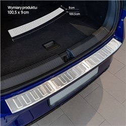 Rear bumper trim for Volkswagen VW T-Roc I (A11/D11) 5D 2017-2025 | steel