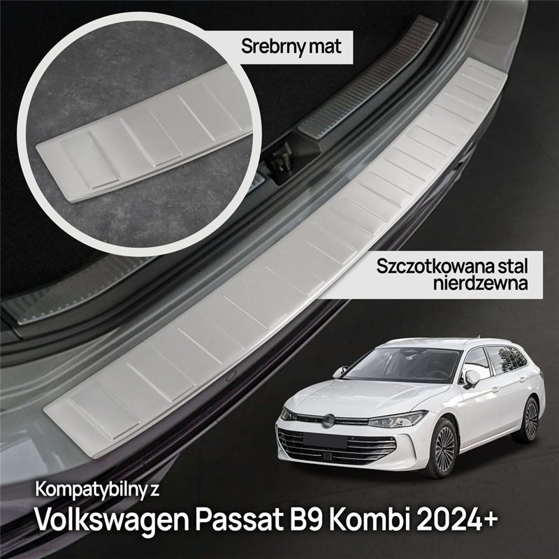Listwa tylnego zderzaka Volkswagen VW Passat Variant Kombi IX 2024- stal