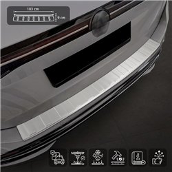 Listwa tylnego zderzaka Volkswagen VW Passat Variant Kombi IX 2024- stal