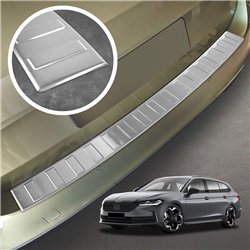 Rear bumper trim for Skoda Superb Station Wagon IV Kombi 2024- steel