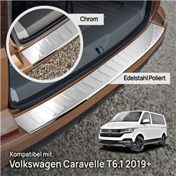 Listwa tylnego zderzaka Volkswagen VW Caravelle 2019-2023 | stal