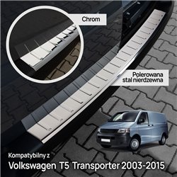 Listwa tylnego zderzaka Volkswagen VW Transporter (T5) 2003-2015 | stal