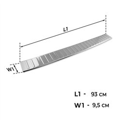 Rear bumper trim BMW 5 Series Touring Station Wagon G61 M-Paket Kombi 2024-