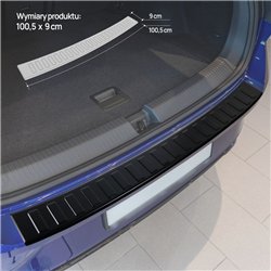 Rear bumper trim for Volkswagen VW T-Roc I (A11/D11) 5D 2017-2025 | steel
