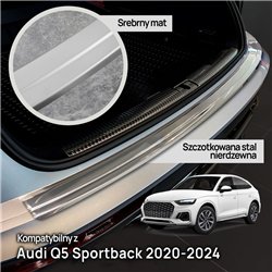 Listwa tylnego zderzaka Audi Q5 Sportback Coupe II 2017-2024 stal