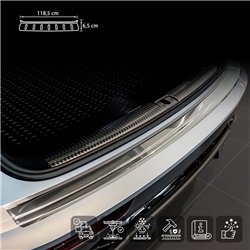 Listwa tylnego zderzaka Audi Q5 Sportback Coupe II 2017-2024 stal
