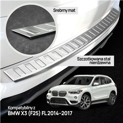 Listwa tylnego zderzaka do BMW X1 (F48) 2015-2022 | stal