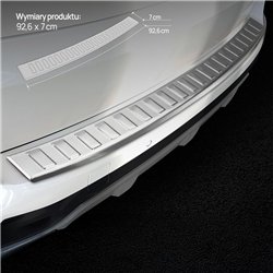 Listwa tylnego zderzaka do BMW X1 (F48) 2015-2022 | stal