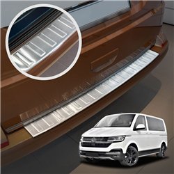 Rear bumper trim for Volkswagen VW Caravelle (T6.1) 2019-2023 | steel